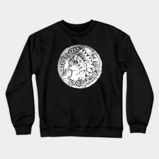 Coin collector tshirt and great gift numismatic fans Crewneck Sweatshirt